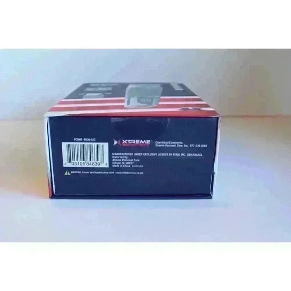 Barbasol Rechargeable Hair Face & Body Trimmer LED Display Stainless Steel Blade - Picture 6 of 10